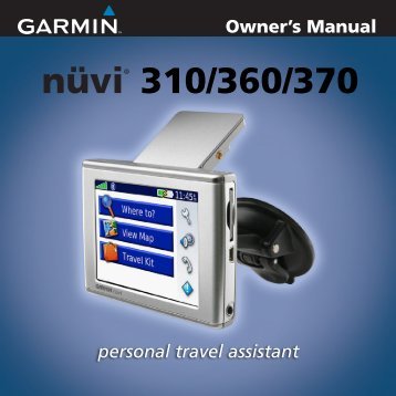 Garmin Nuvi 255w User Manual Pdf
